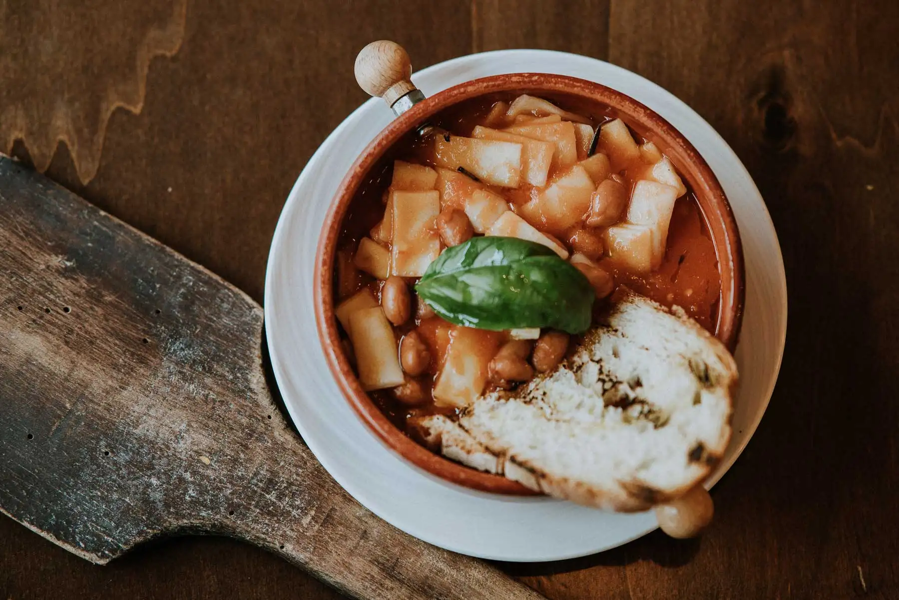 Un piatto della Trattoria da Frank