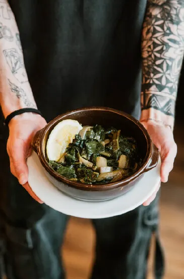 Un piatto della Trattoria da Frank