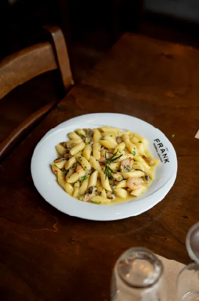 Un piatto della Trattoria da Frank
