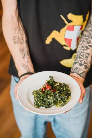 Un piatto della Trattoria da Frank