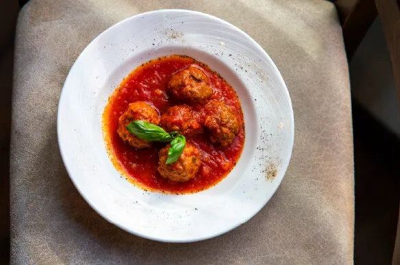 Un piatto della Trattoria da Frank