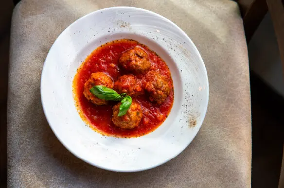 Un piatto della Trattoria da Frank