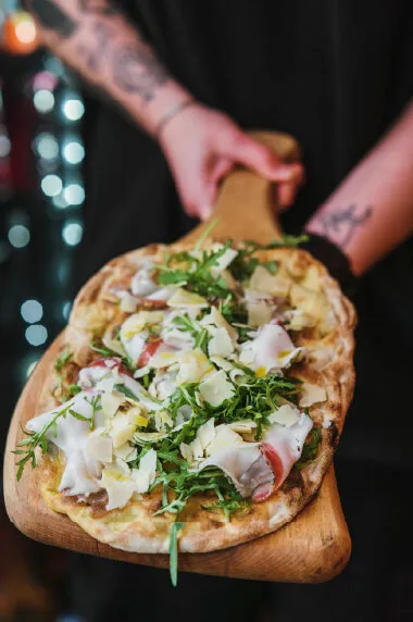 Un piatto della Trattoria da Frank