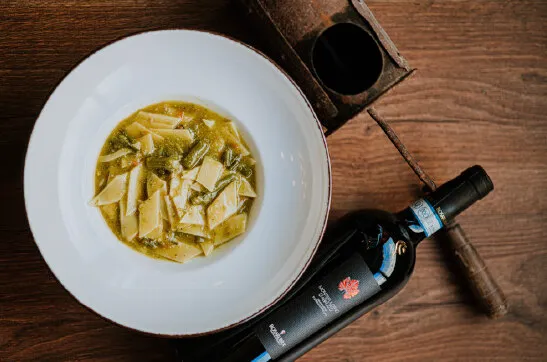 Un piatto della Trattoria da Frank