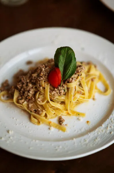 Un piatto della Trattoria da Frank