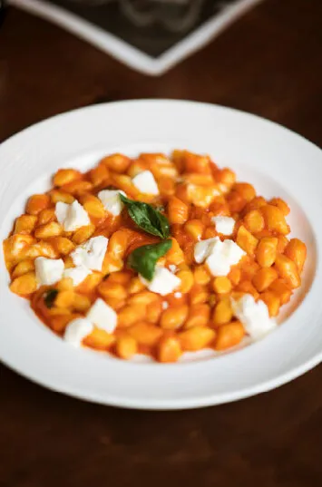 Un piatto della Trattoria da Frank