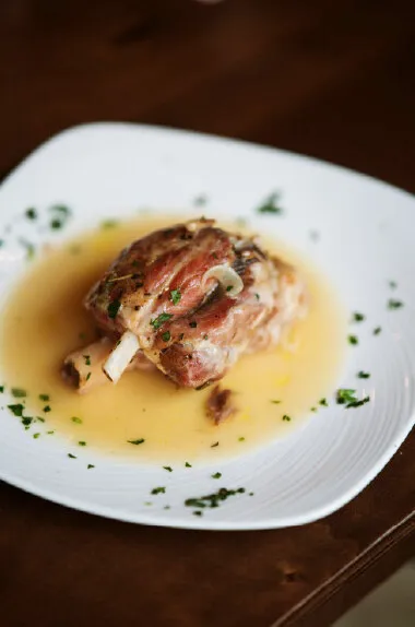 Un piatto della Trattoria da Frank