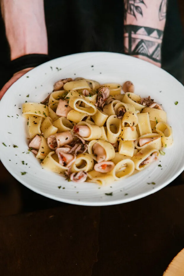 Un piatto della Trattoria da Frank
