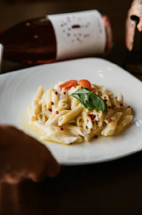 Un piatto della Trattoria da Frank