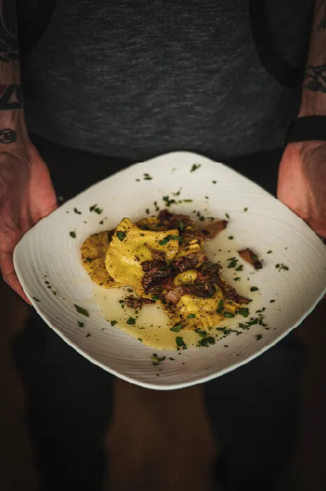 Un piatto della Trattoria da Frank