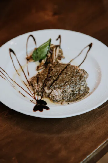 Un piatto della Trattoria da Frank