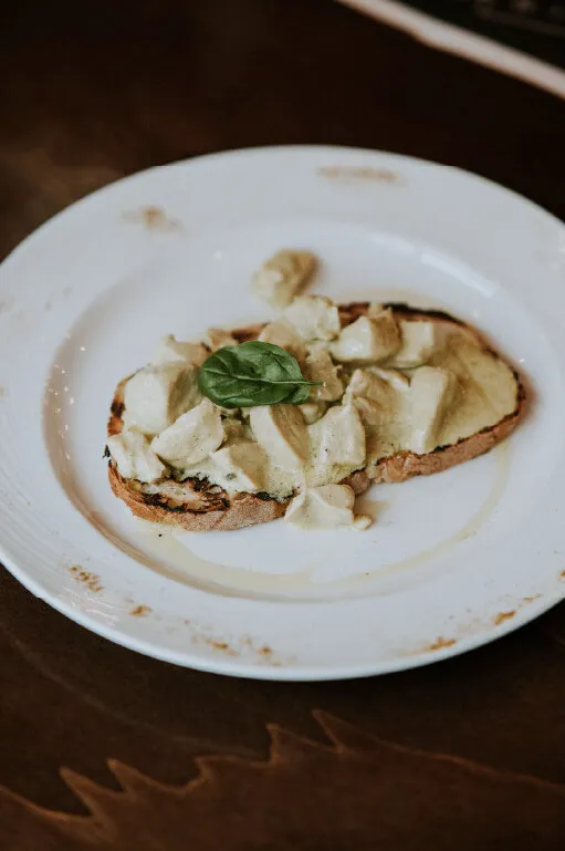 Un piatto della Trattoria da Frank