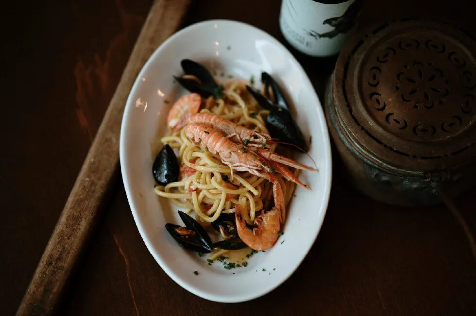 Un piatto della Trattoria da Frank