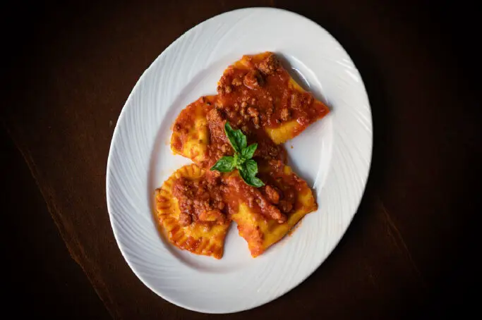 Un piatto della Trattoria da Frank
