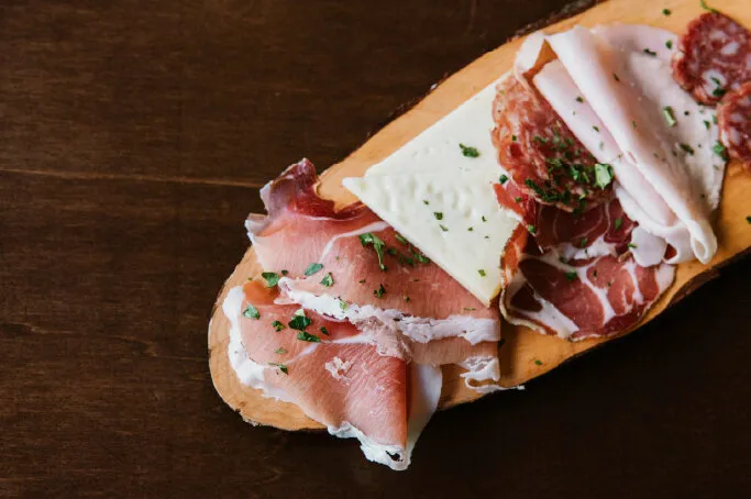 Prosciutto e formaggio
