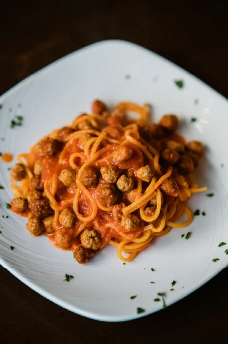 Un piatto della Trattoria da Frank